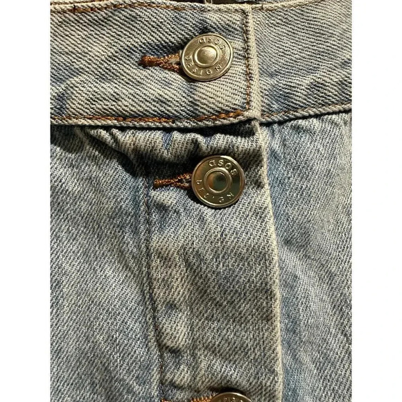 ASOS Denim‎ Button Up Skirt - Picture 3 of 5